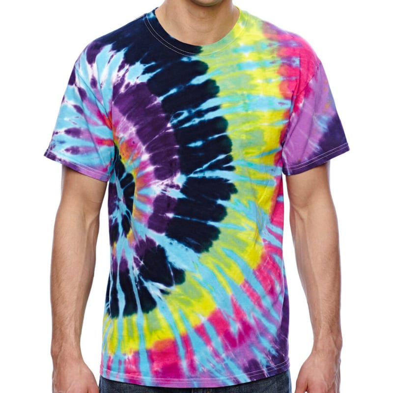 Tie-Dye 5.4 Oz., 100% Cotton Tie-Dyed T-Shirt 54