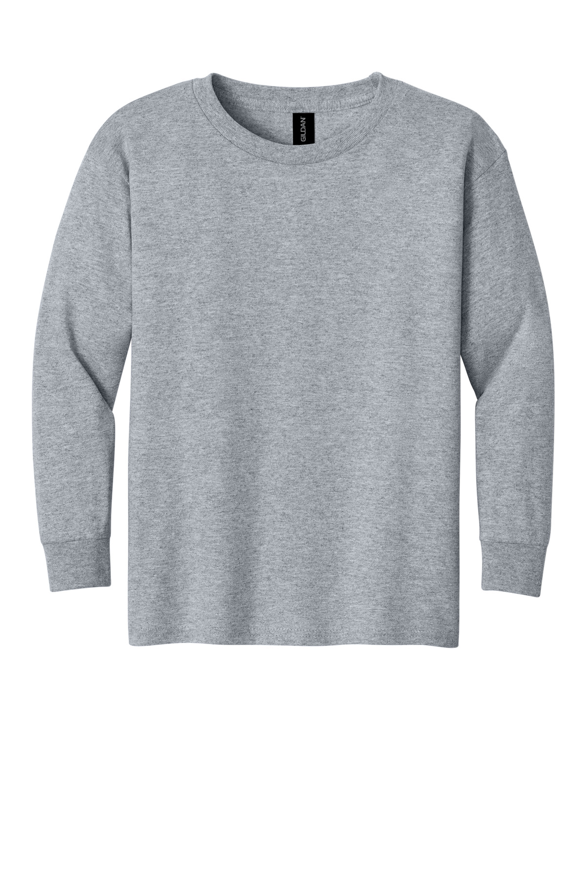 Gildan Youth Heavy Cotton 100% Cotton Long Sleeve T-Shirt. 5400B 96