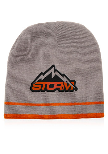 Acrylic Knit Beanies with Double Stripe 6