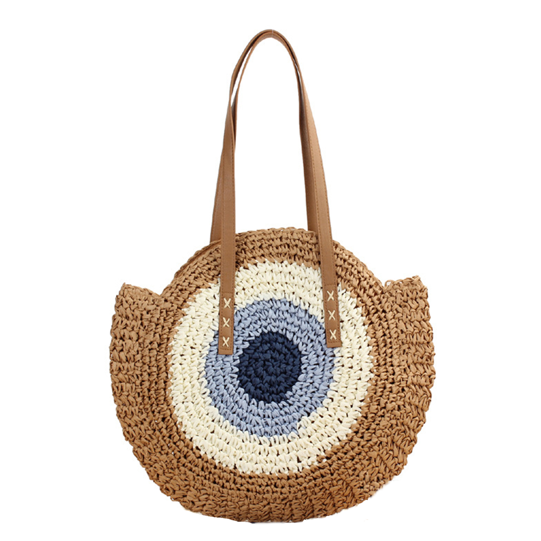 Jute Straw Bag Summer Beach Bags Tote for Vacation Travel 3