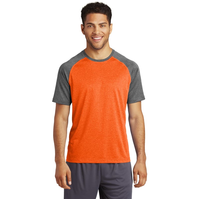 Sport-Tek Heather-On-Heather Contender Tee. 5