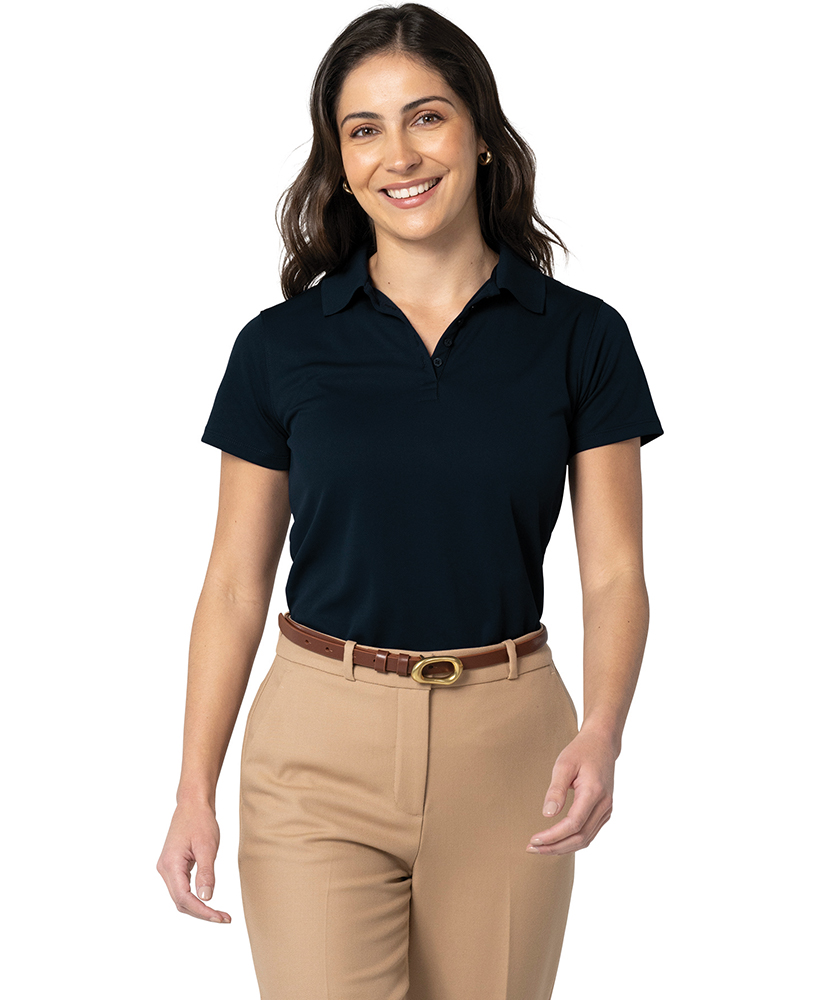 Women's Classic Solid Wicking Polo 2