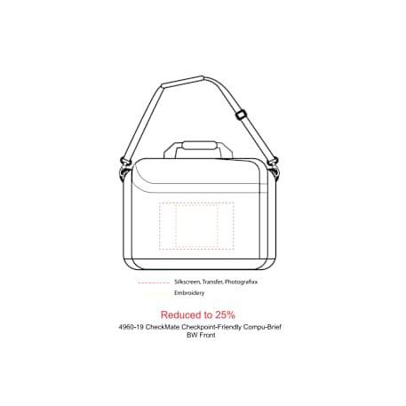 CheckMate® TSA 15" Computer Briefcase 1