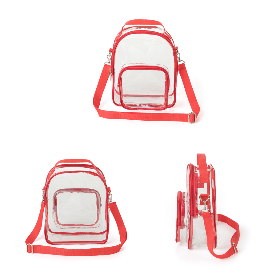 ClearPass Clear Crossbody Bag w/ Top Handle 2