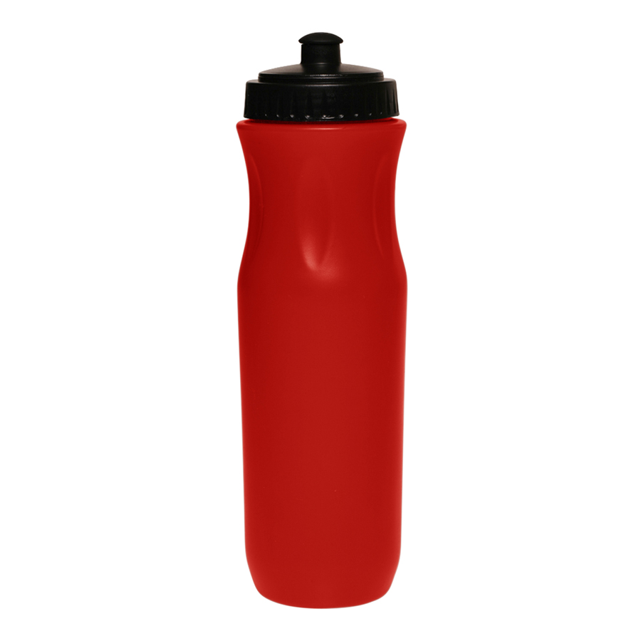 Plastic Sports Water Bottle - Push Cap, 26 oz. 5