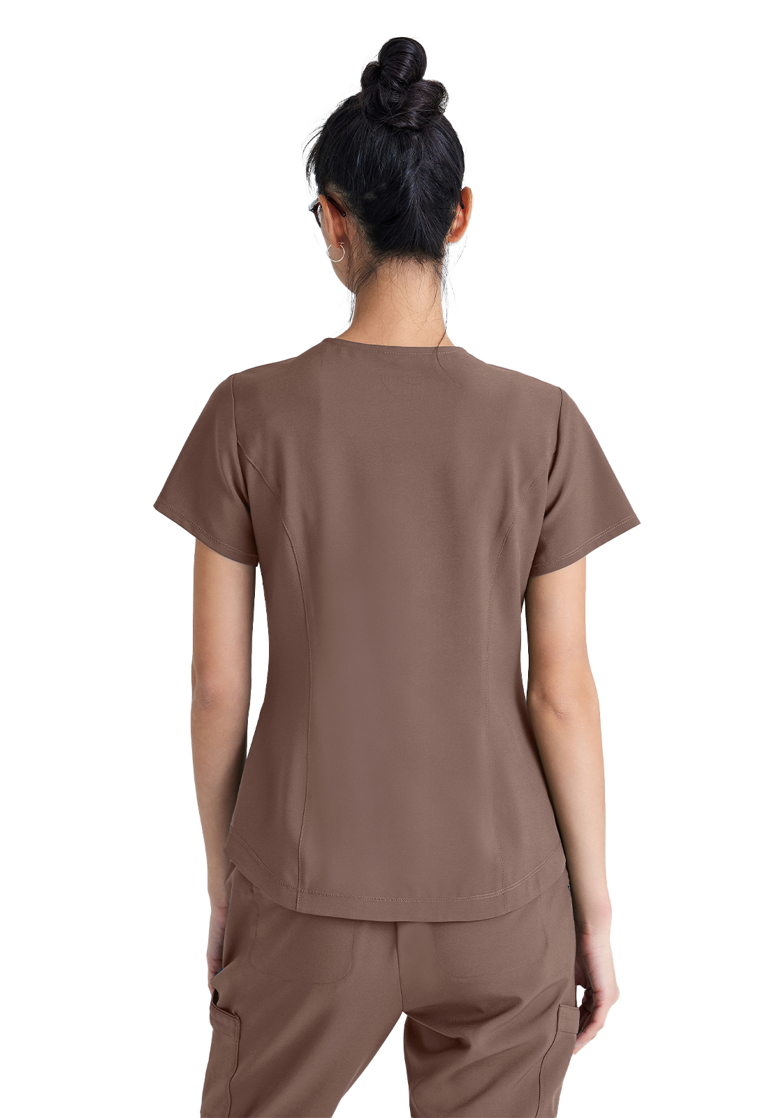 Grey's Anatomy Evolve Stretch - Women's Two-Pocket V-Neck Rhythm Scrub Top 33