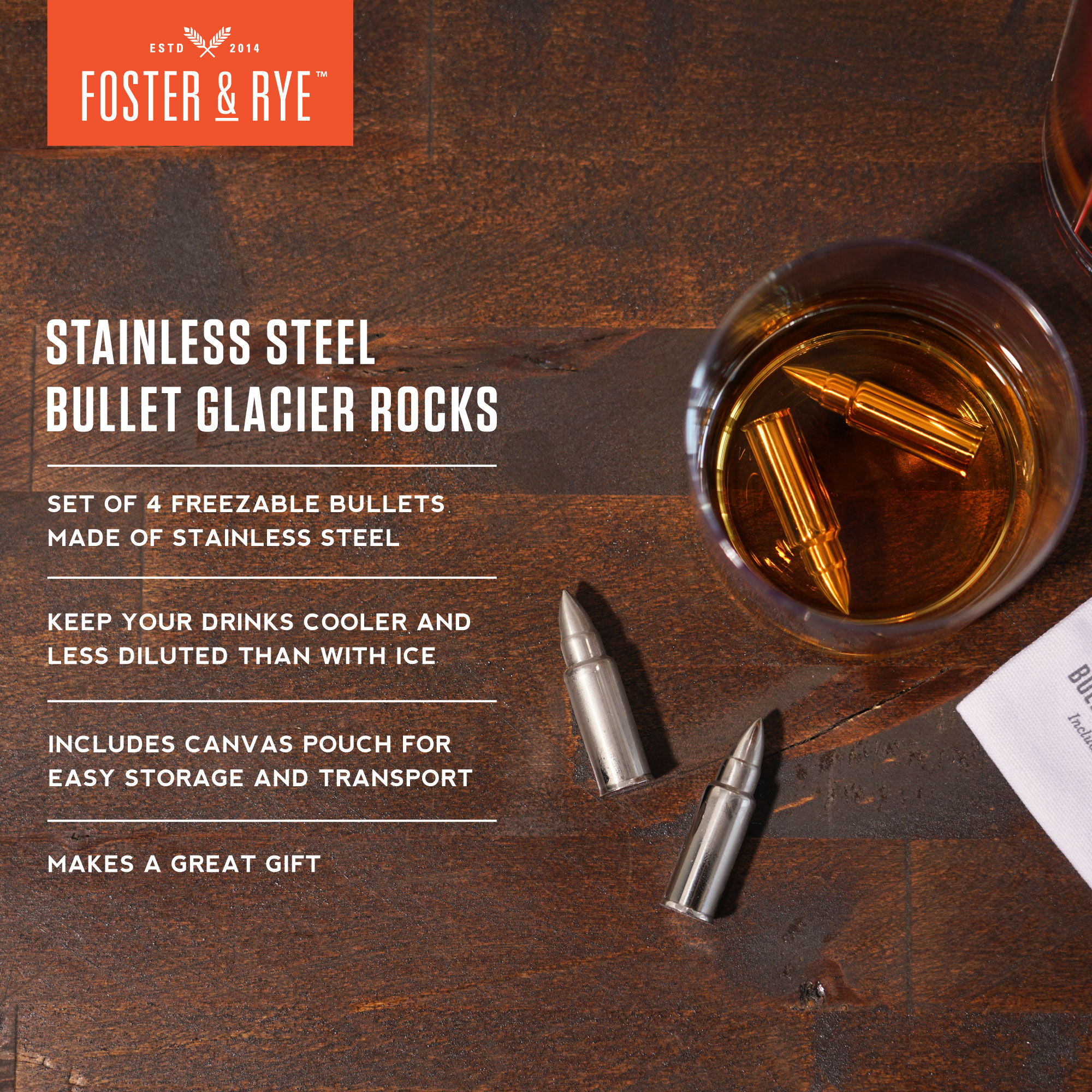Foster & Rye™ Glacier Rocks® Ice Bullets 1