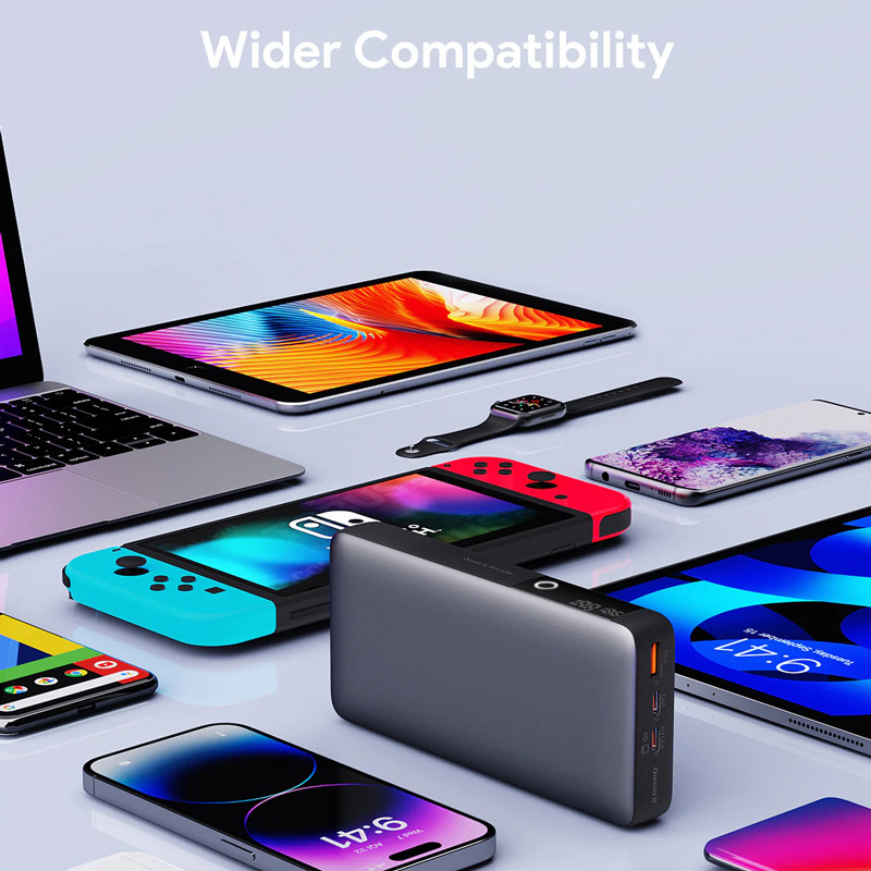 Aukey 65W 20,000mAh Laptop Power Bank 8