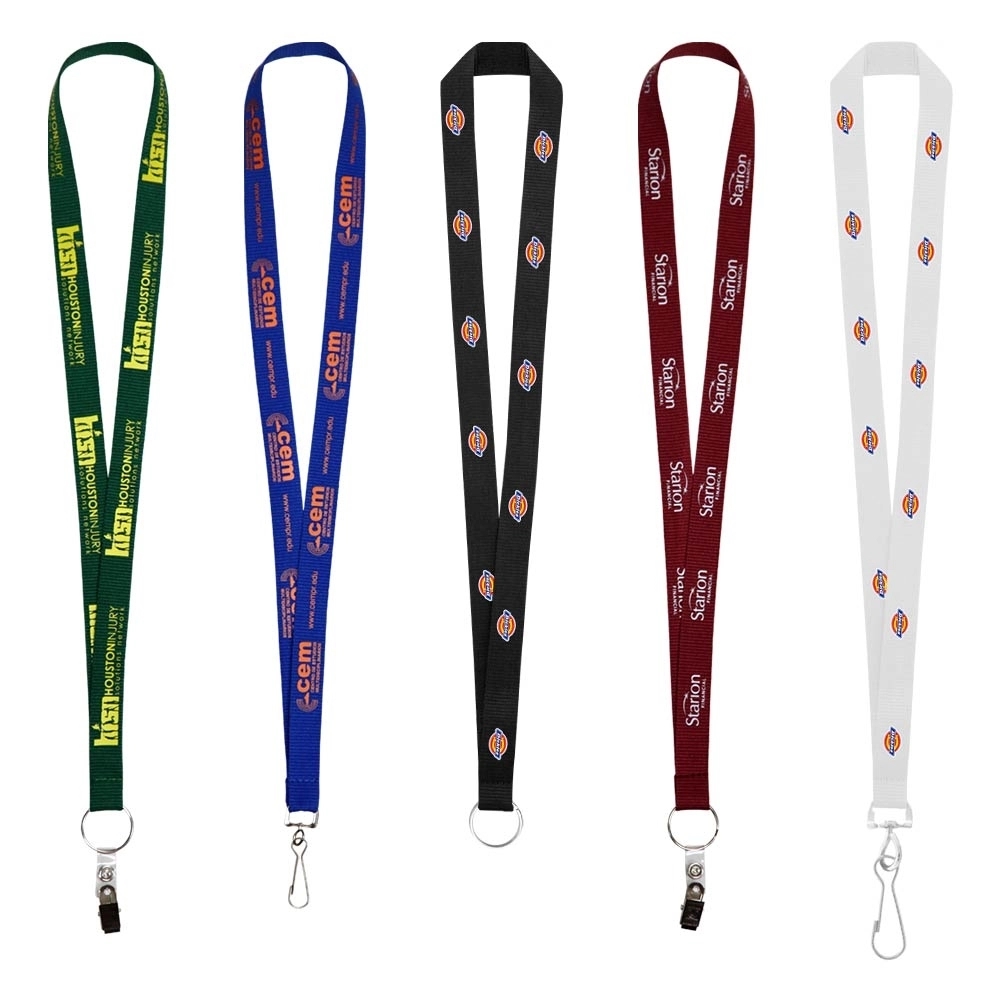 3/4" Screen Printed Lanyard 6
