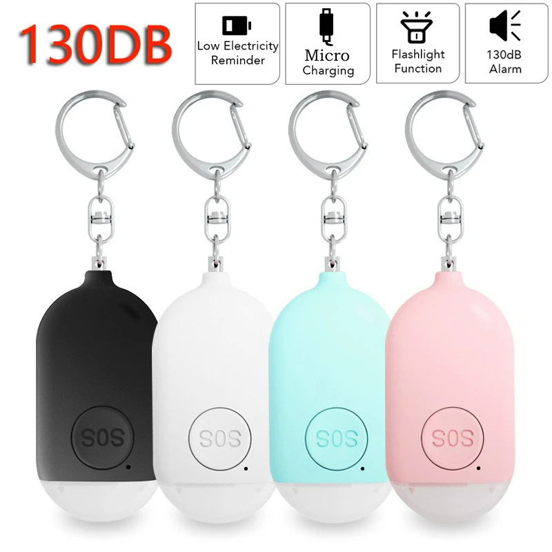 Personal Safety Alarm w/Light 2