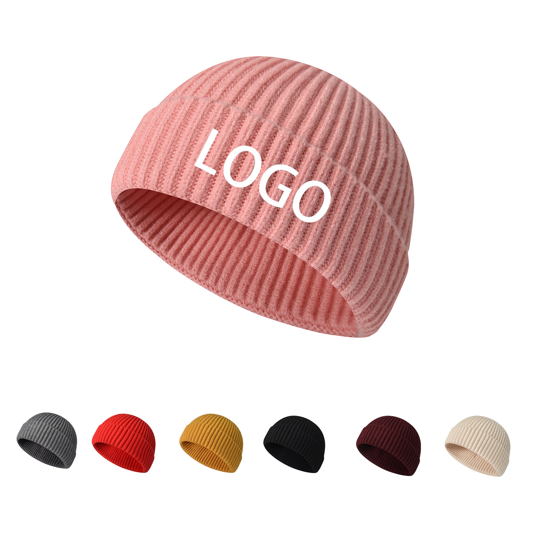 Winter Warm Knitted Melon Skin Hats For Men And Women