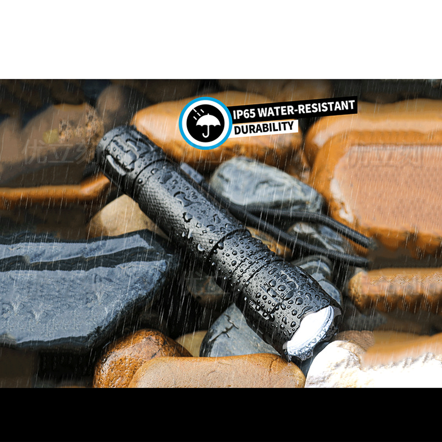 Waterproof Outdoor Aluminum Tactical LED Flashlight 5