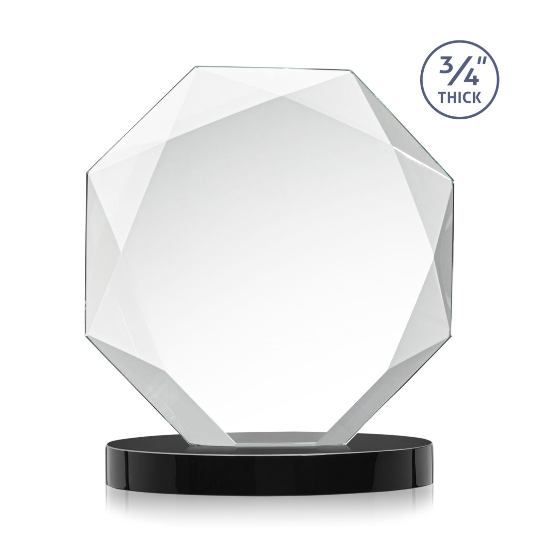 Bradford VividPrint™ Award on Alberton Base - Black 7