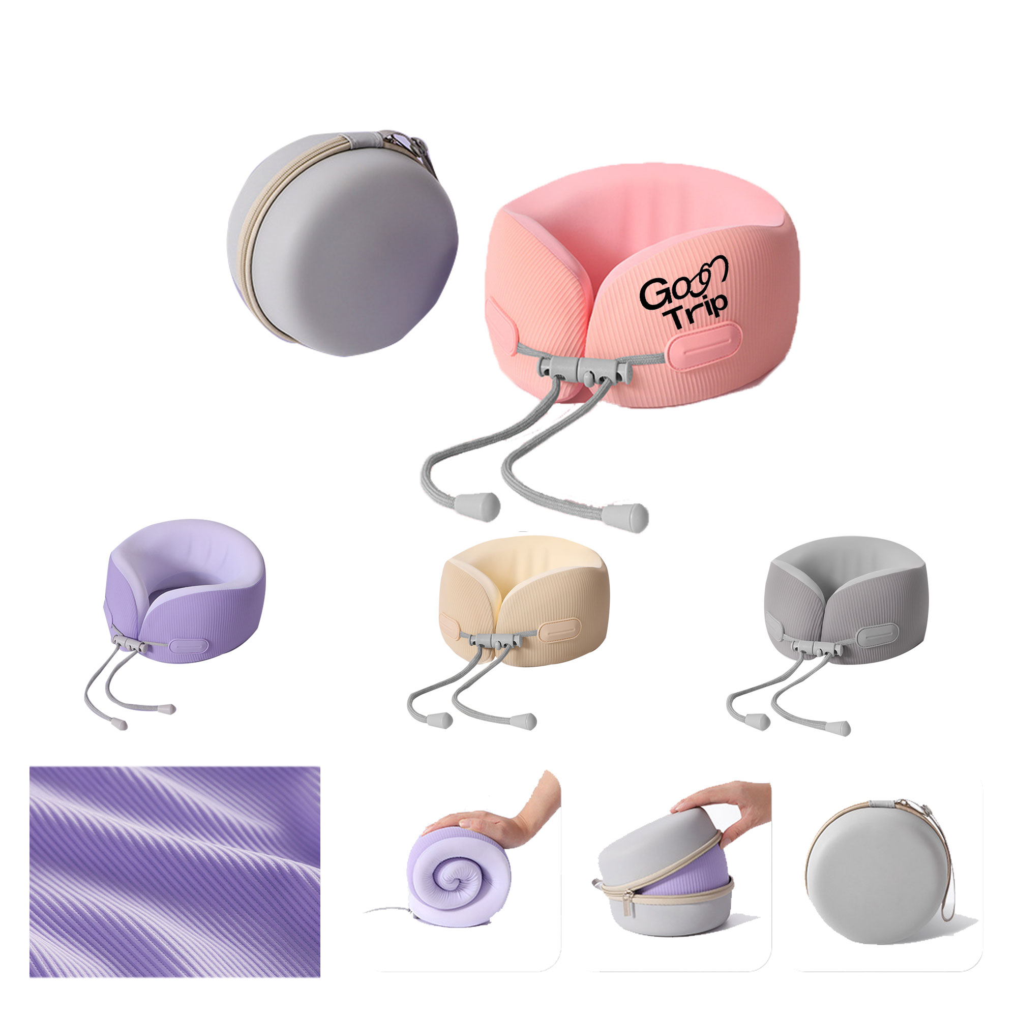 Ice Stripe Neck Pillow 2
