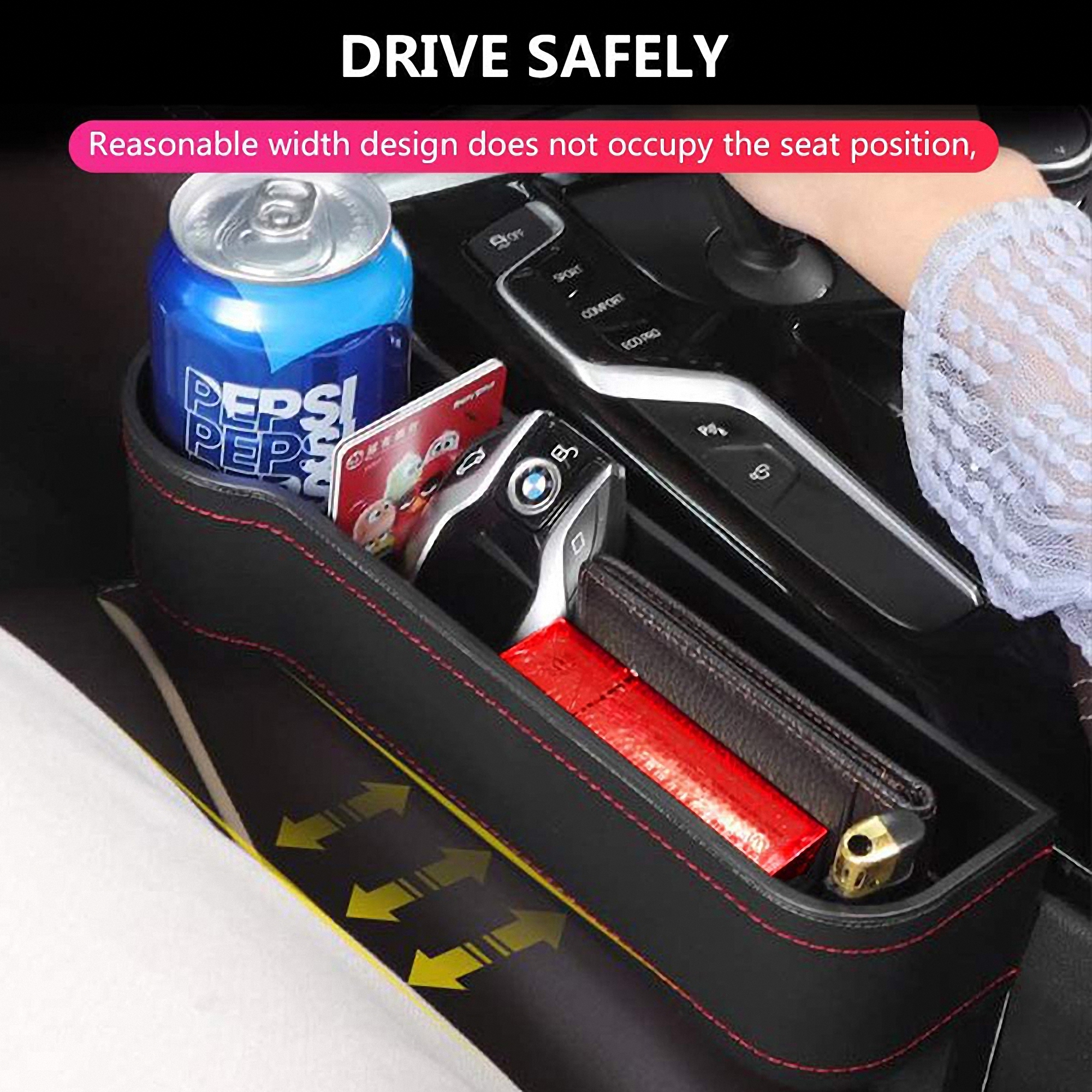 Front Seat Car Cup Holder Organizer 2