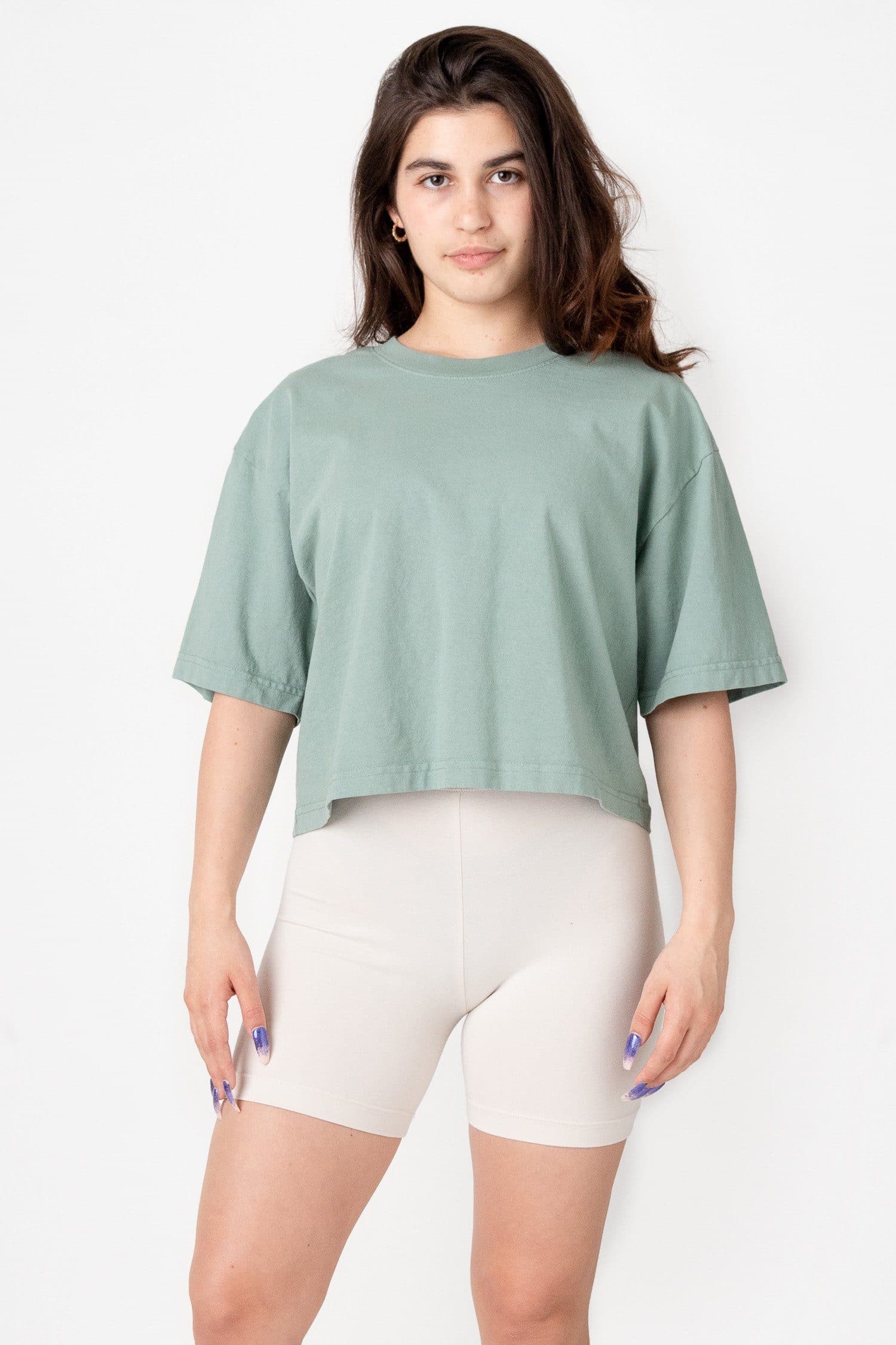 6.5 OZ OVERSIZED GARMENT DYED CROP TOP 33