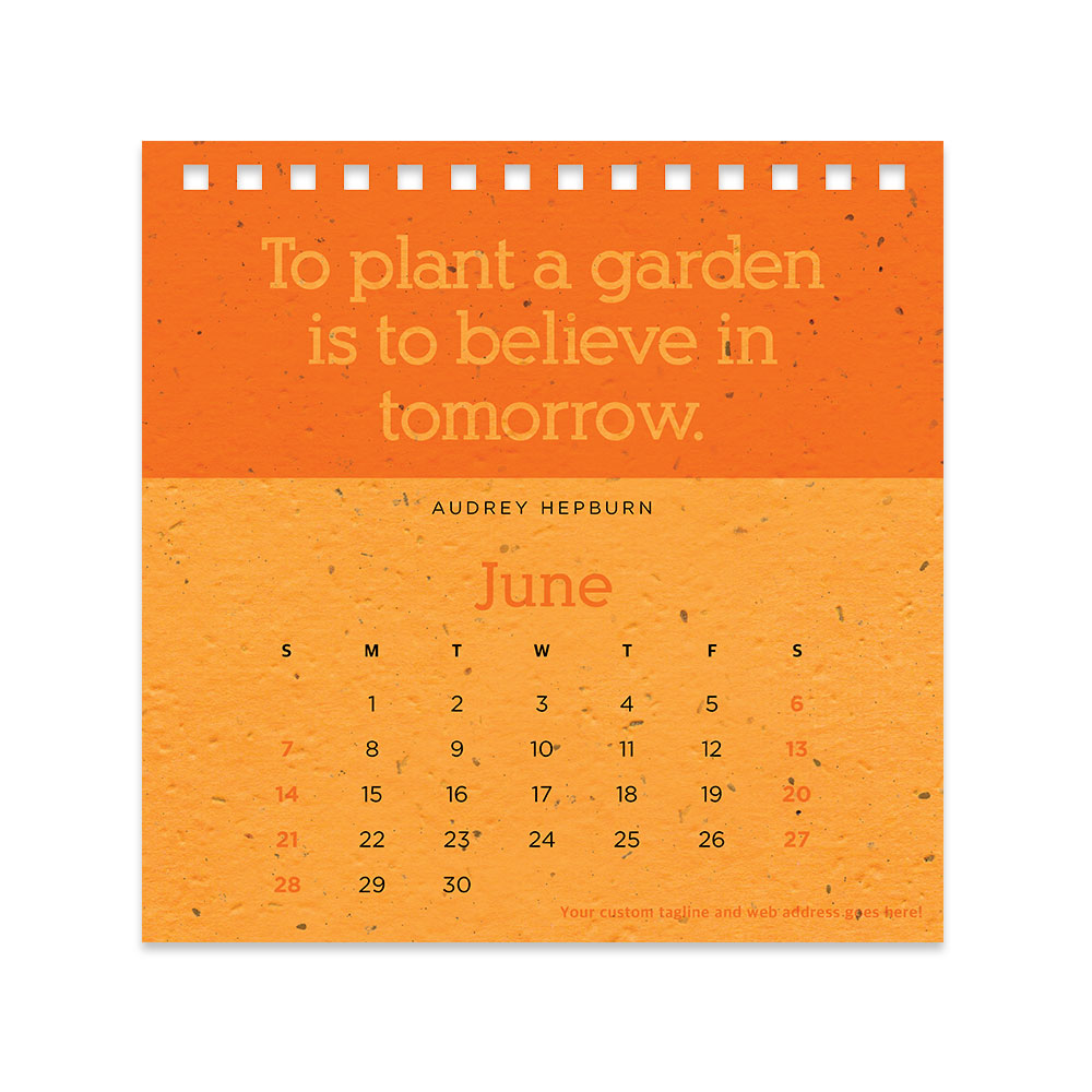 Quotes That Grow Seed Eco Calendars 11