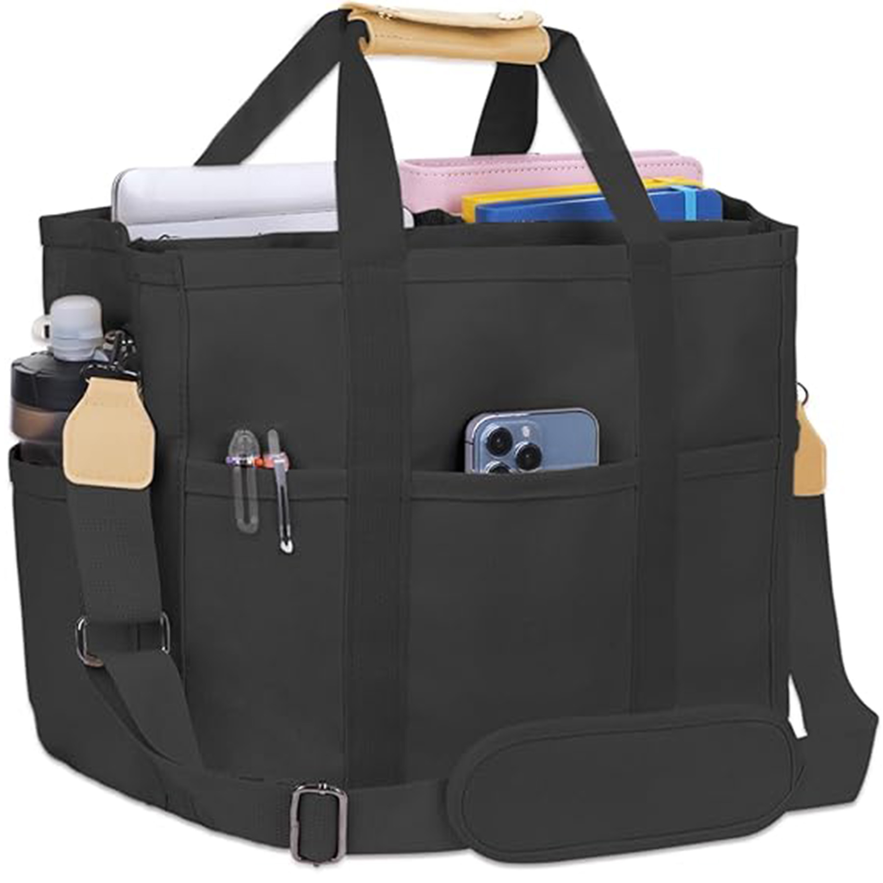 Multifunctional Canvas Tote Bag 7