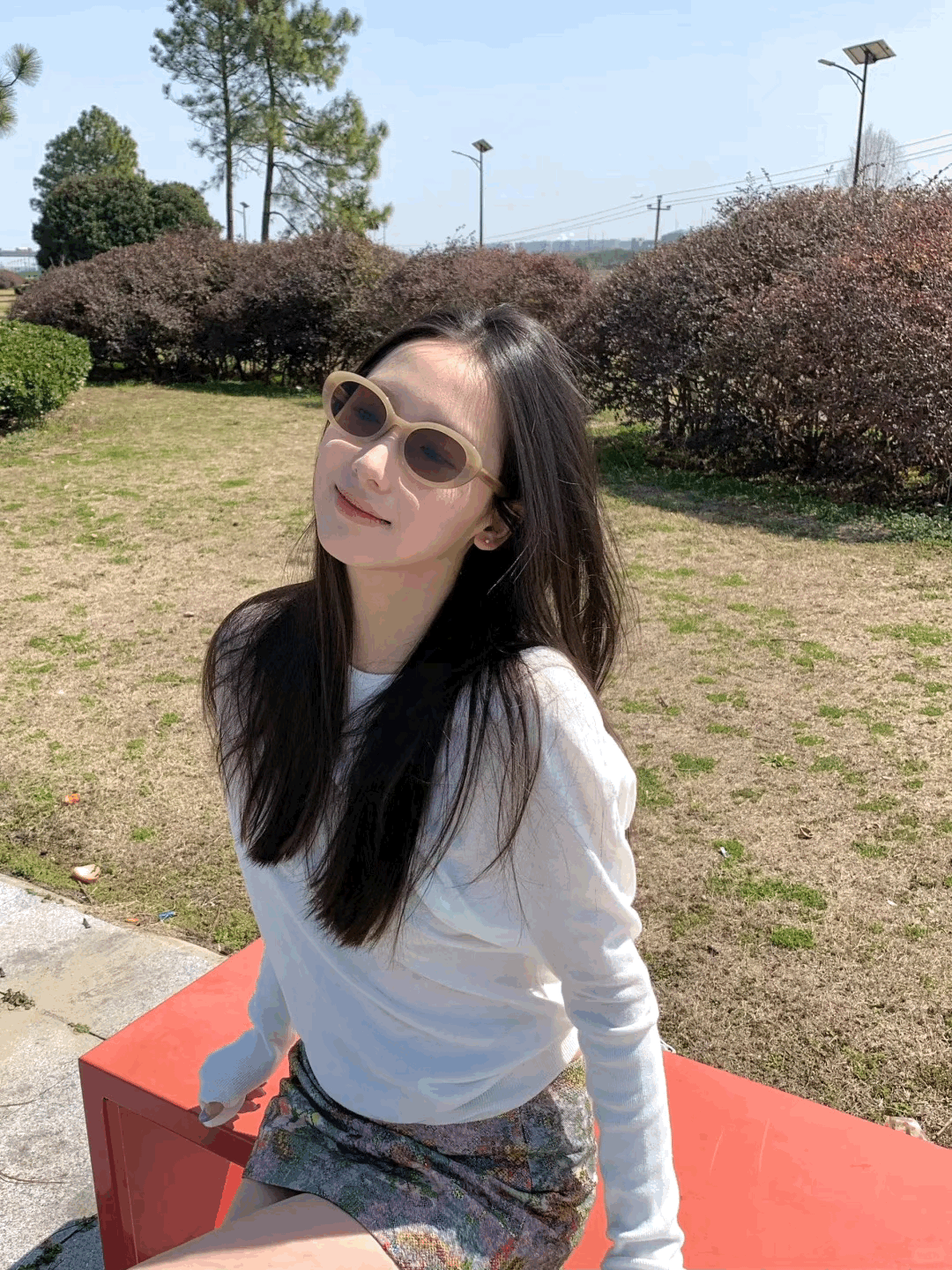 Polarized Retro Oval Sunglasses 2