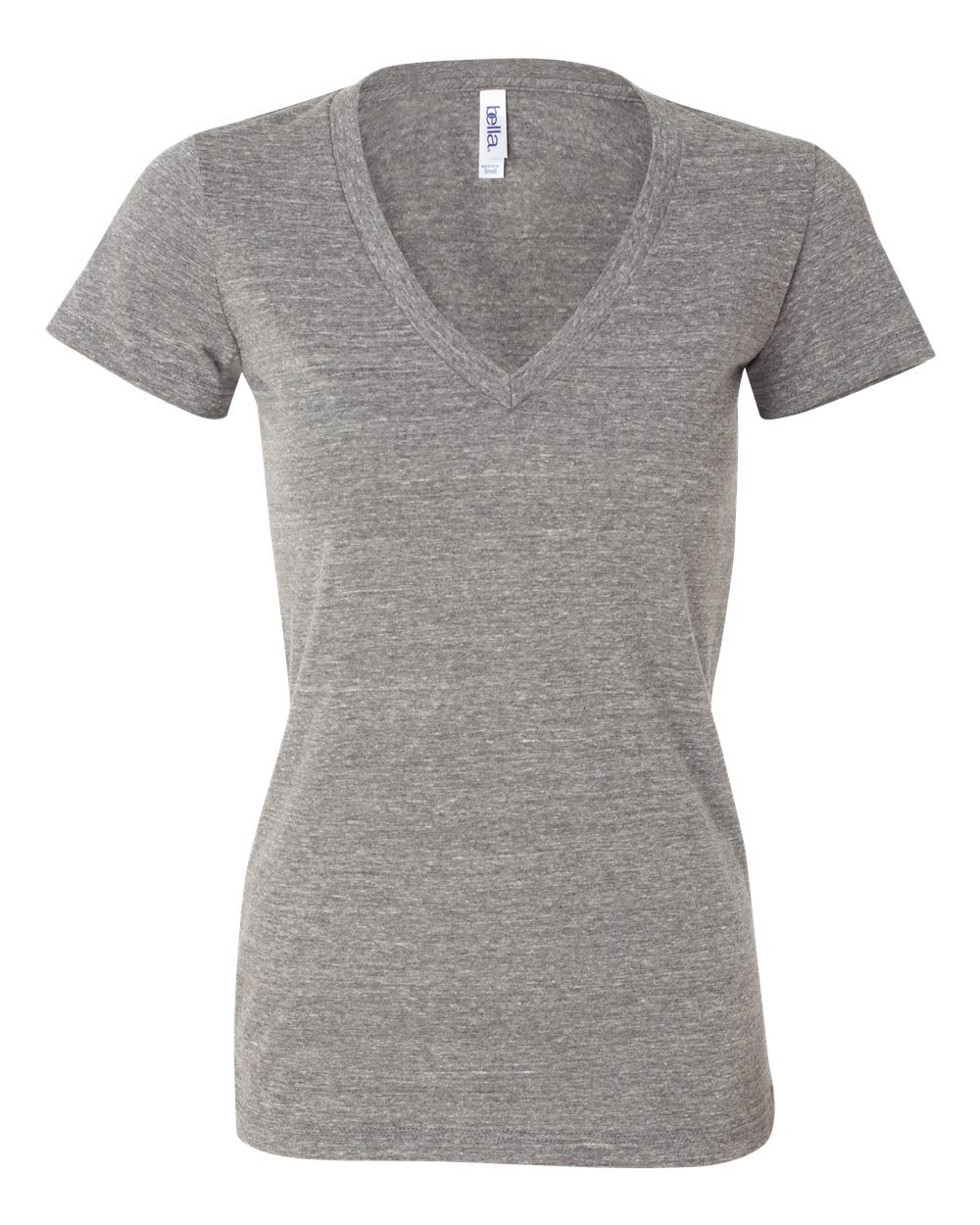 Women's Triblend Deep V-Neck Tee - 8435 5