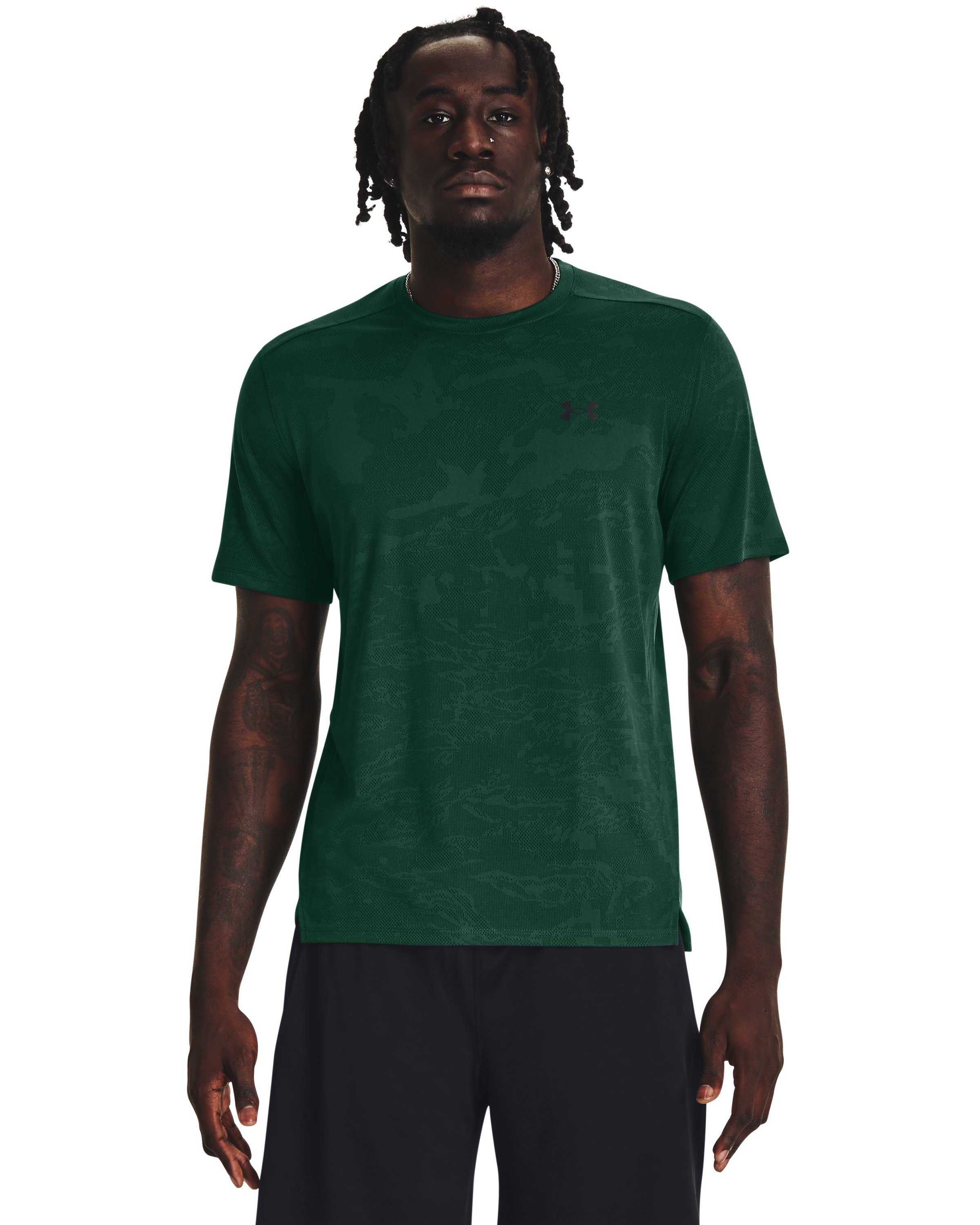 UA Tech Vent Jacquard Men's Short Sleeve 17