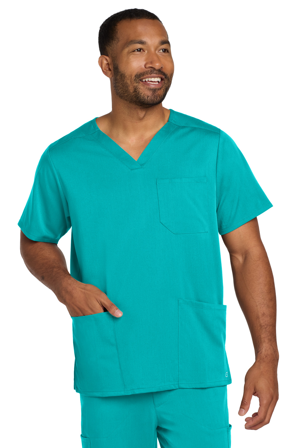 Wink Men's Premiere Flex V-Neck Top WW5068 49