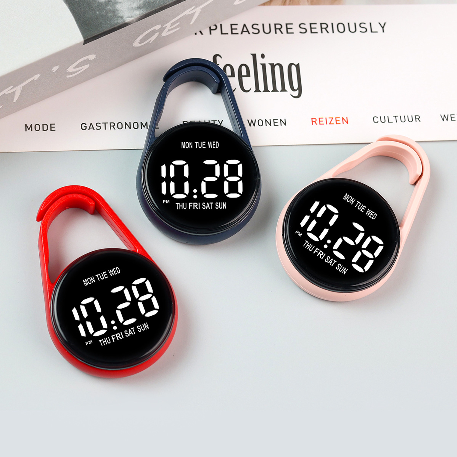 Kids Mini LED Digital Electronic Watch 8