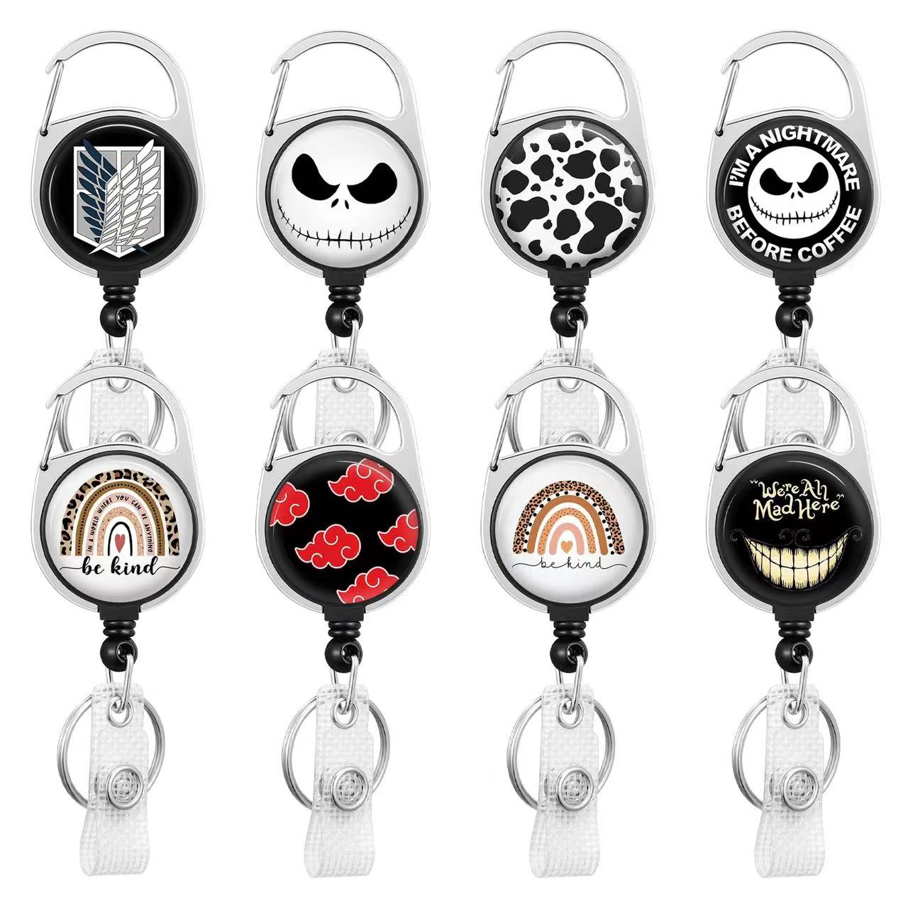 Key Reel Carabiner Scalable Clip 2