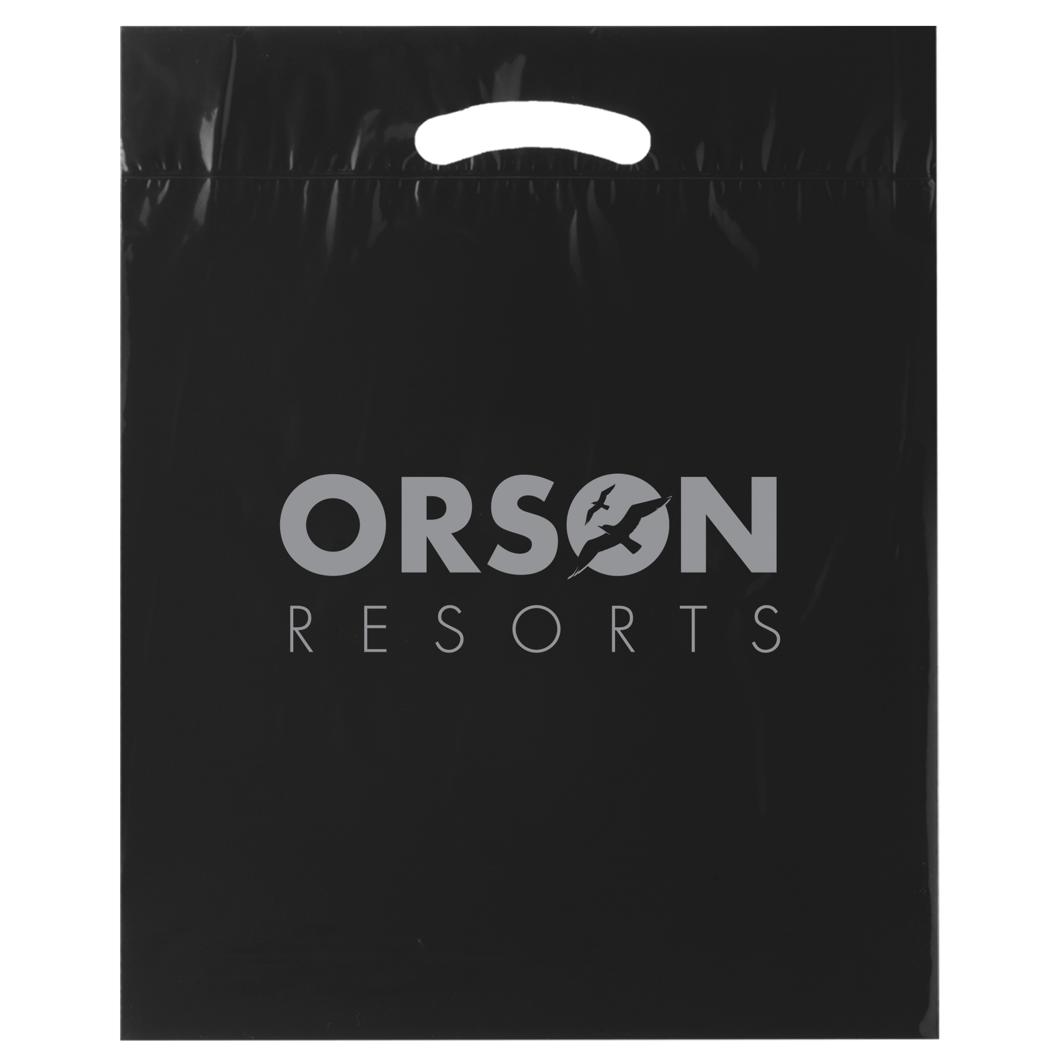 Fold Over Reinforced Die Cut Bag 29