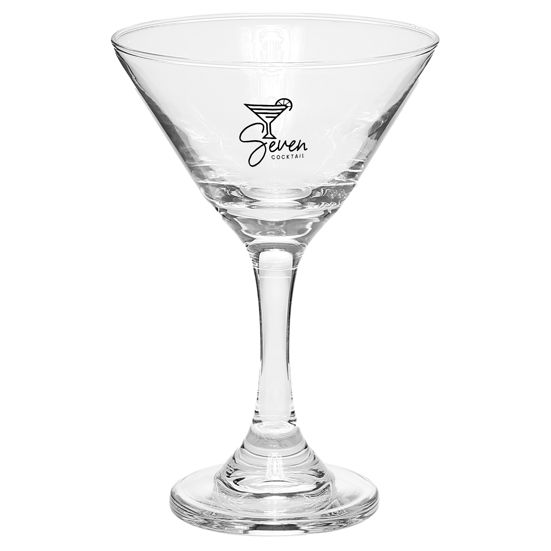 9.25 Oz. Minnetonka Martini Glass, custom glassware with logo imprint 2