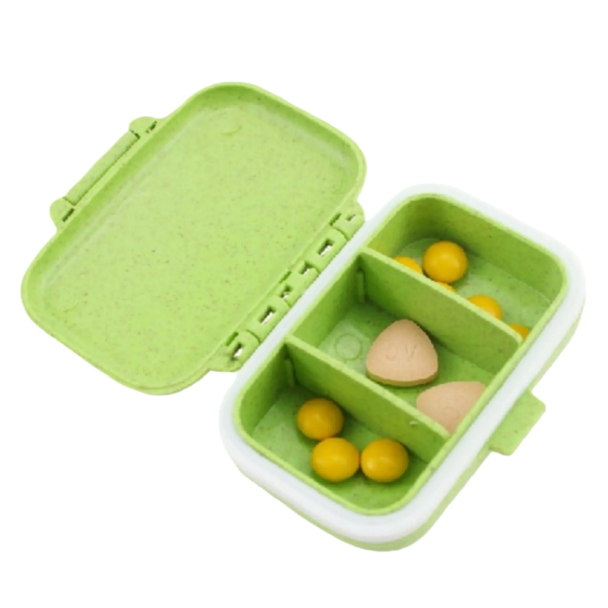 Portable Pill Container Custom Logo Easy Open 2