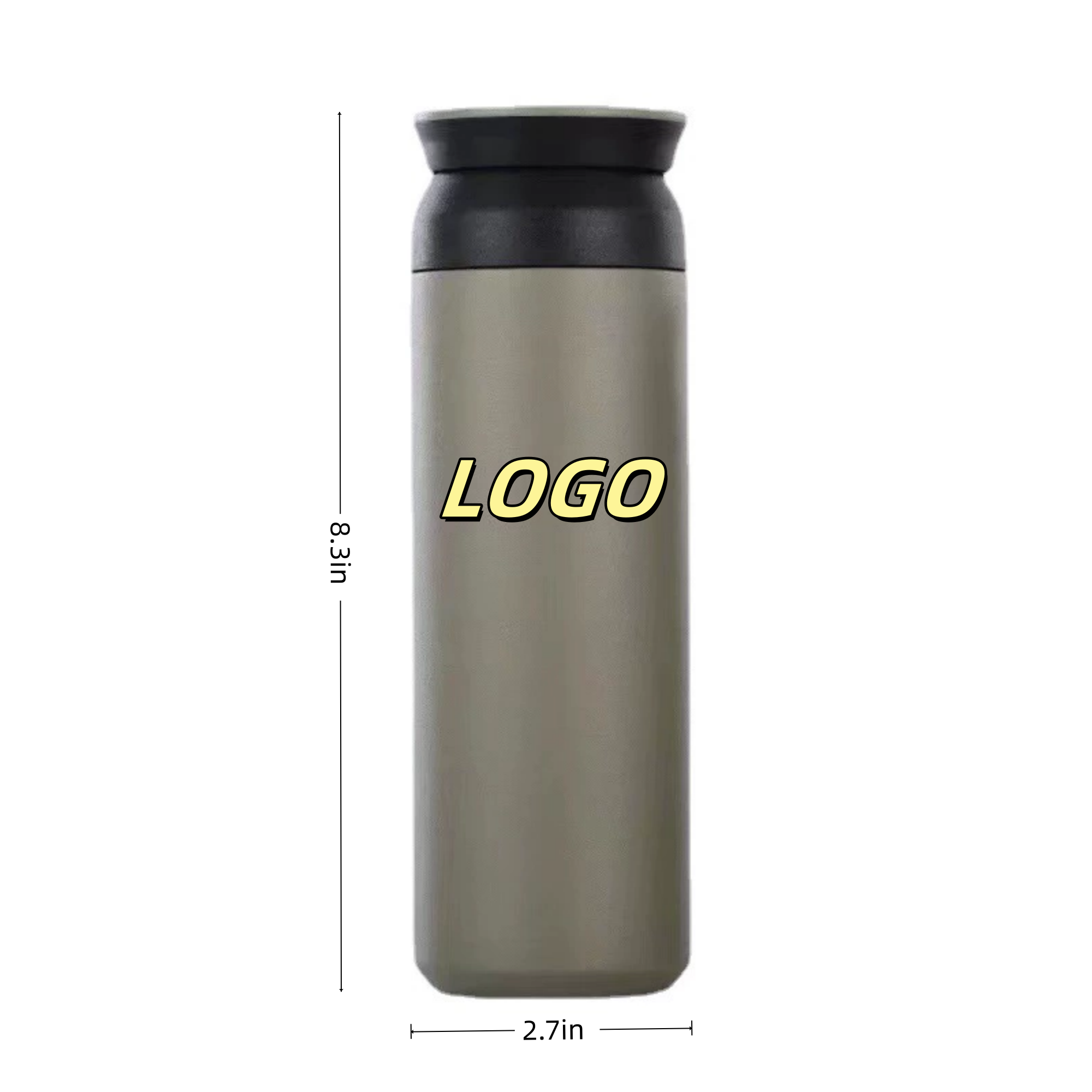 16oz Portable Stainless Steel Insulated Bottle 3
