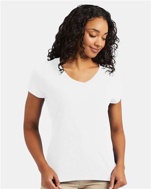 Women's Perfect-T Triblend V-Neck T-Shirt - 42VT 13