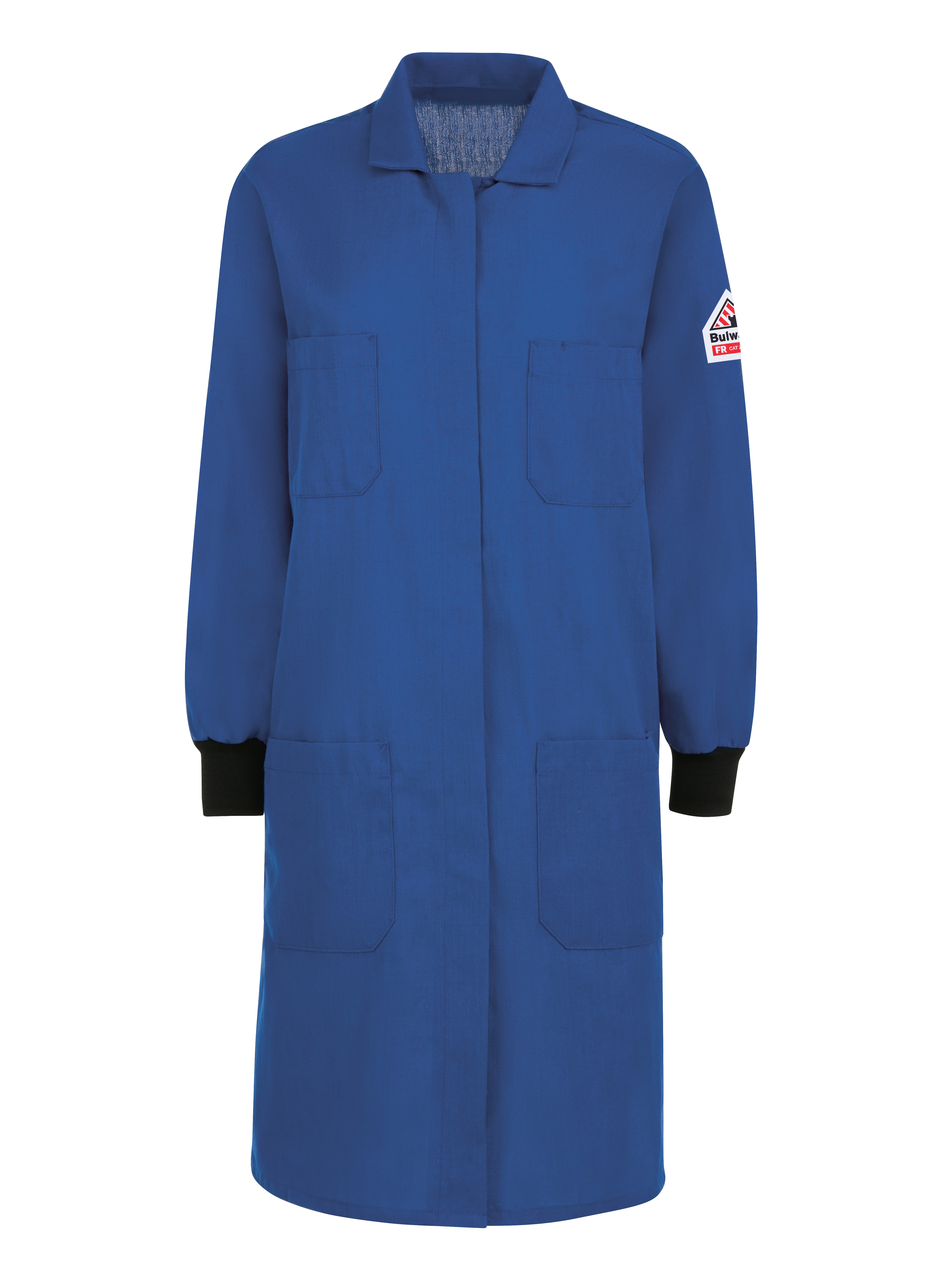 Bulwark® Women's FR Lab Coat with Knit Cuffs 2