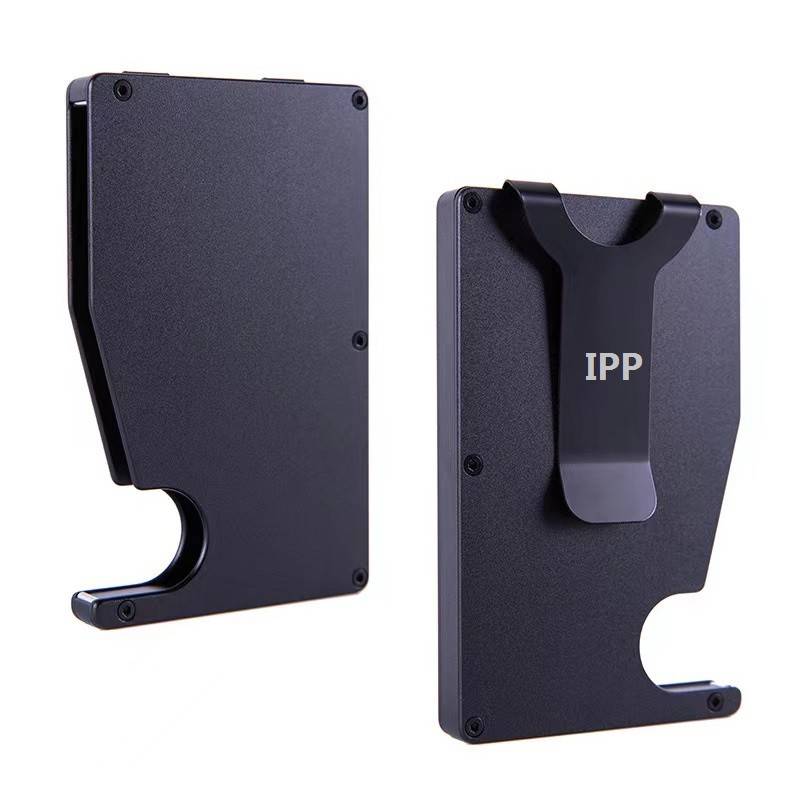 RFID Credit Card Holder with Money Clip 2