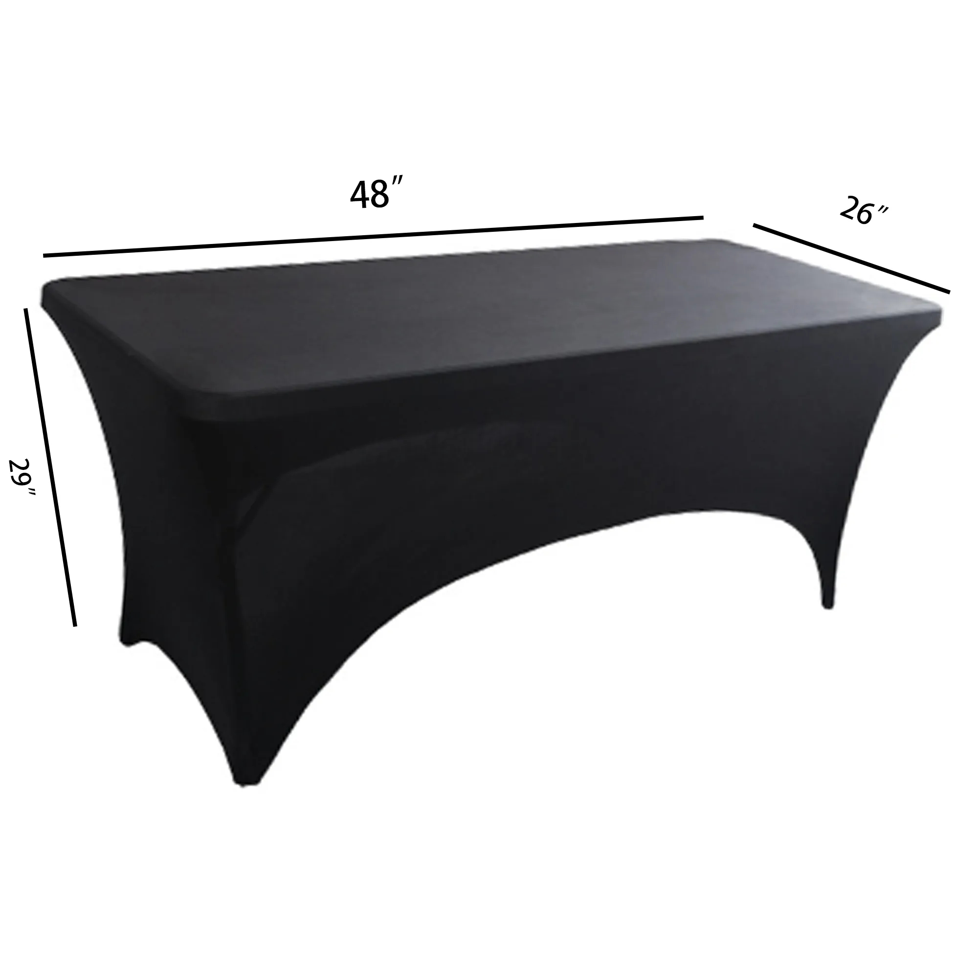 Custom 6FT 230G Full Color Upscale Hotel Restaurant Elastic 4