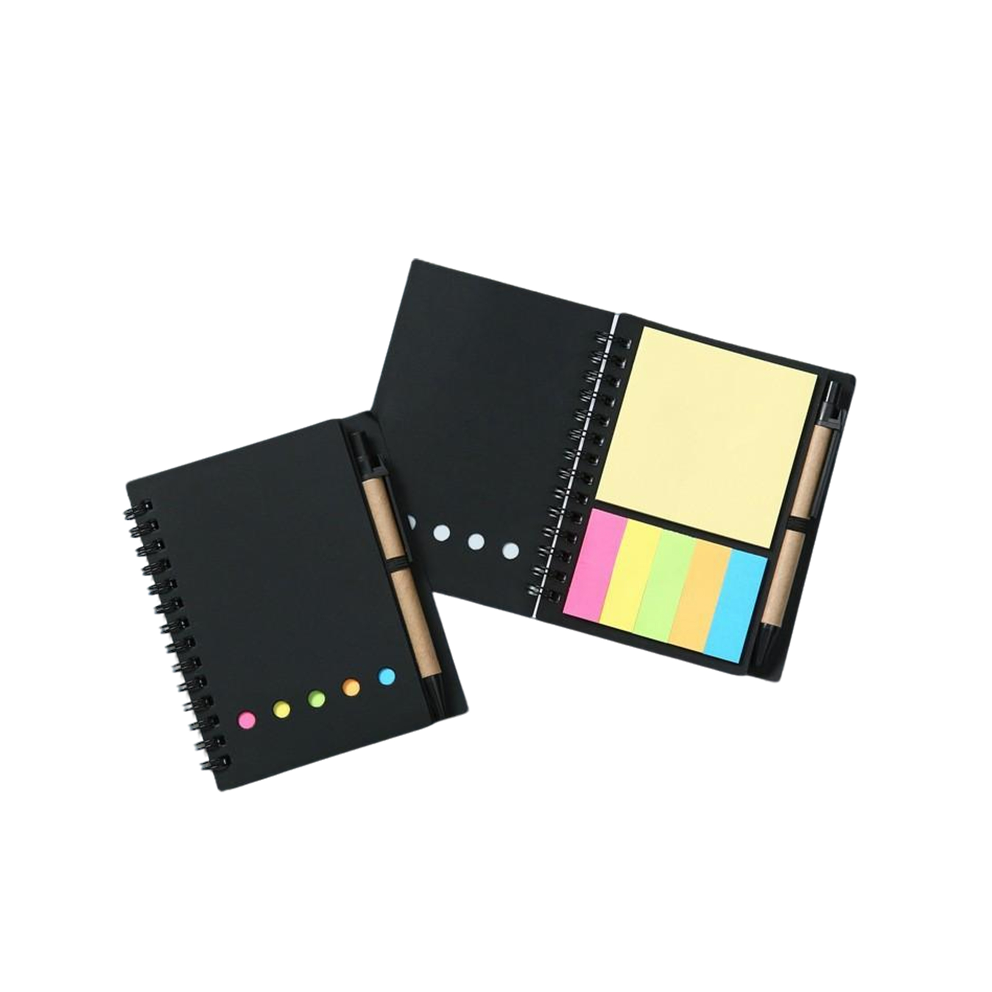 Kraft Paper Cover Spiral Steno Pocket Notebook 4