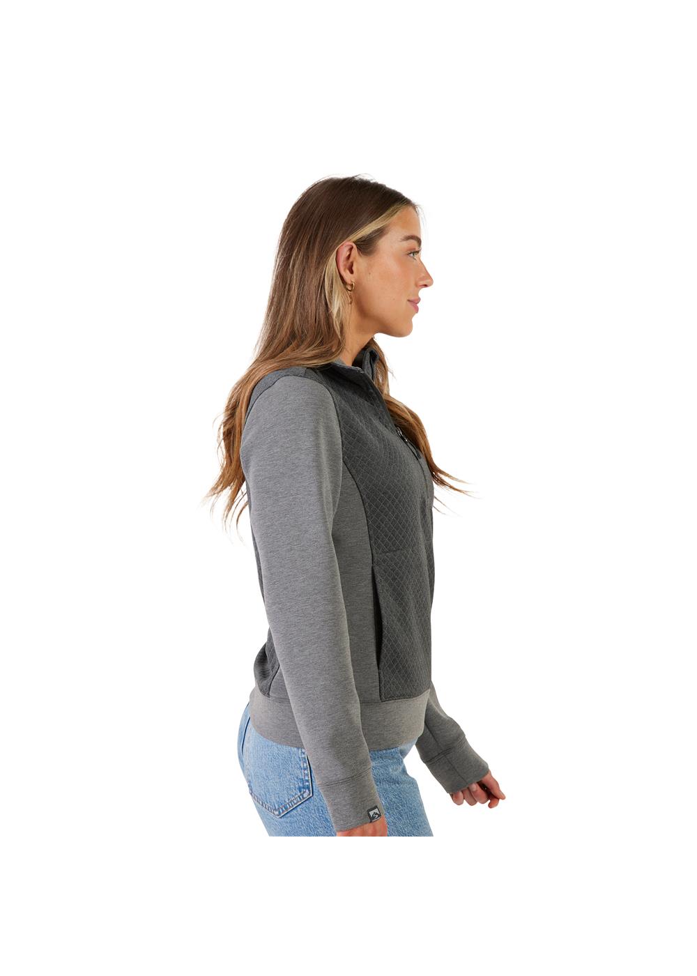 Storm Creek Women's Architect Quilted Quarter Zip 6