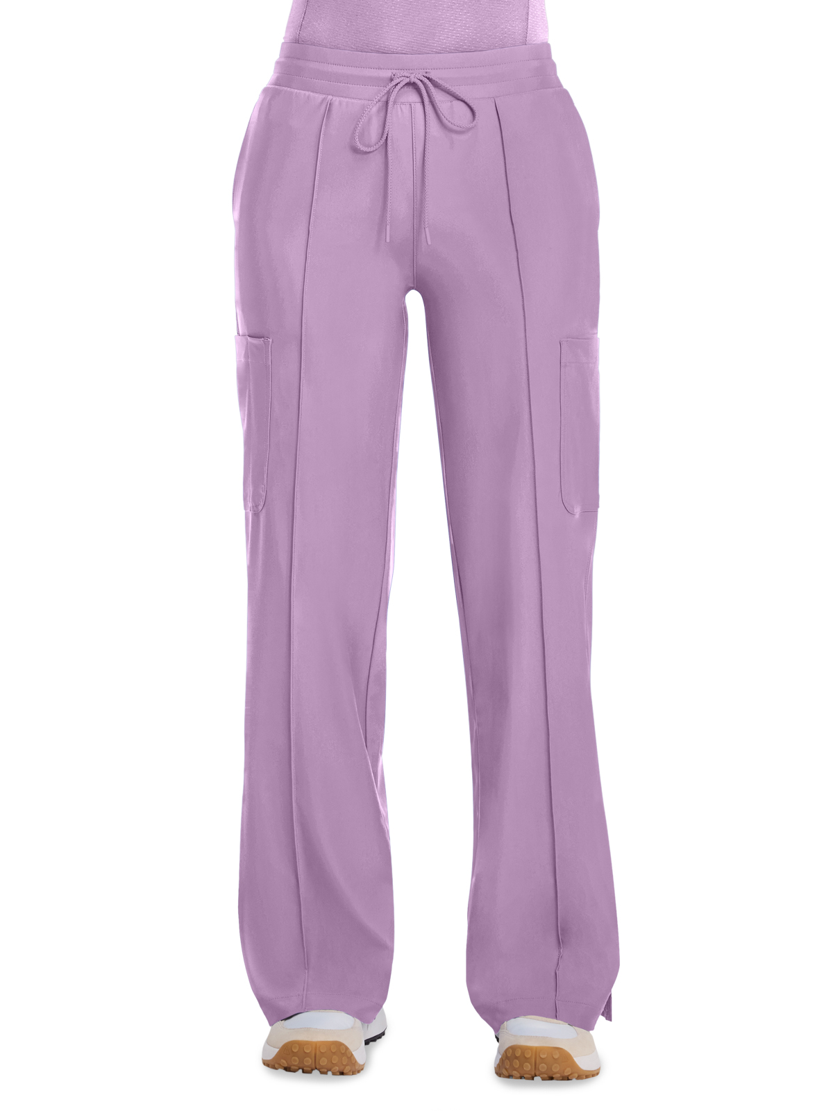 Infinity Kinetic - Women's 6-Pocket Pintuck Wide Leg Pant 14