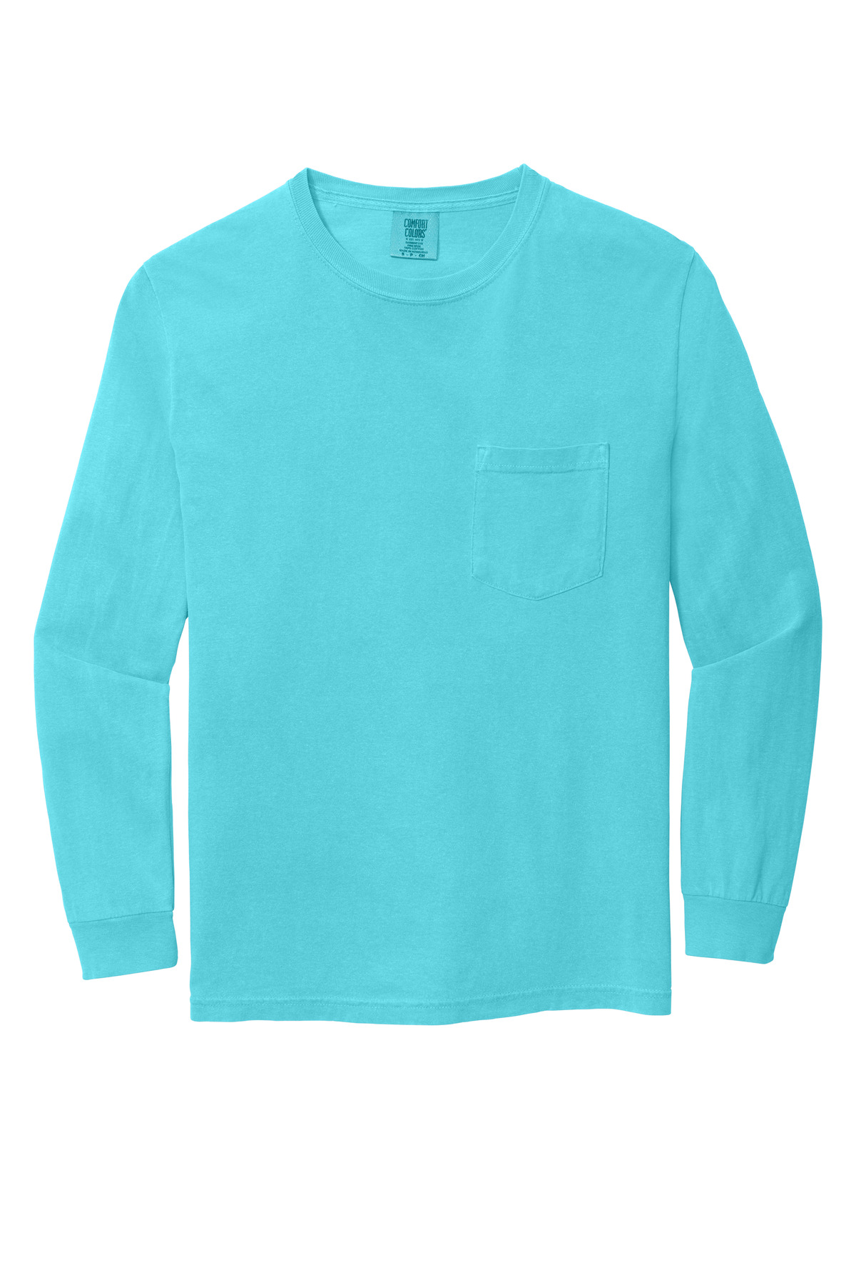 COMFORT COLORS Heavyweight Ring Spun Long Sleeve Pocket Tee. 4410 175