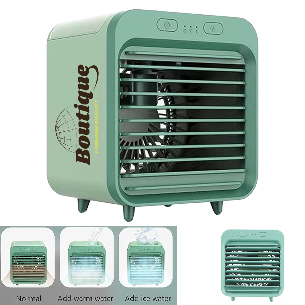 Portable Desktop Cooling Fan with Water Mist Function 4
