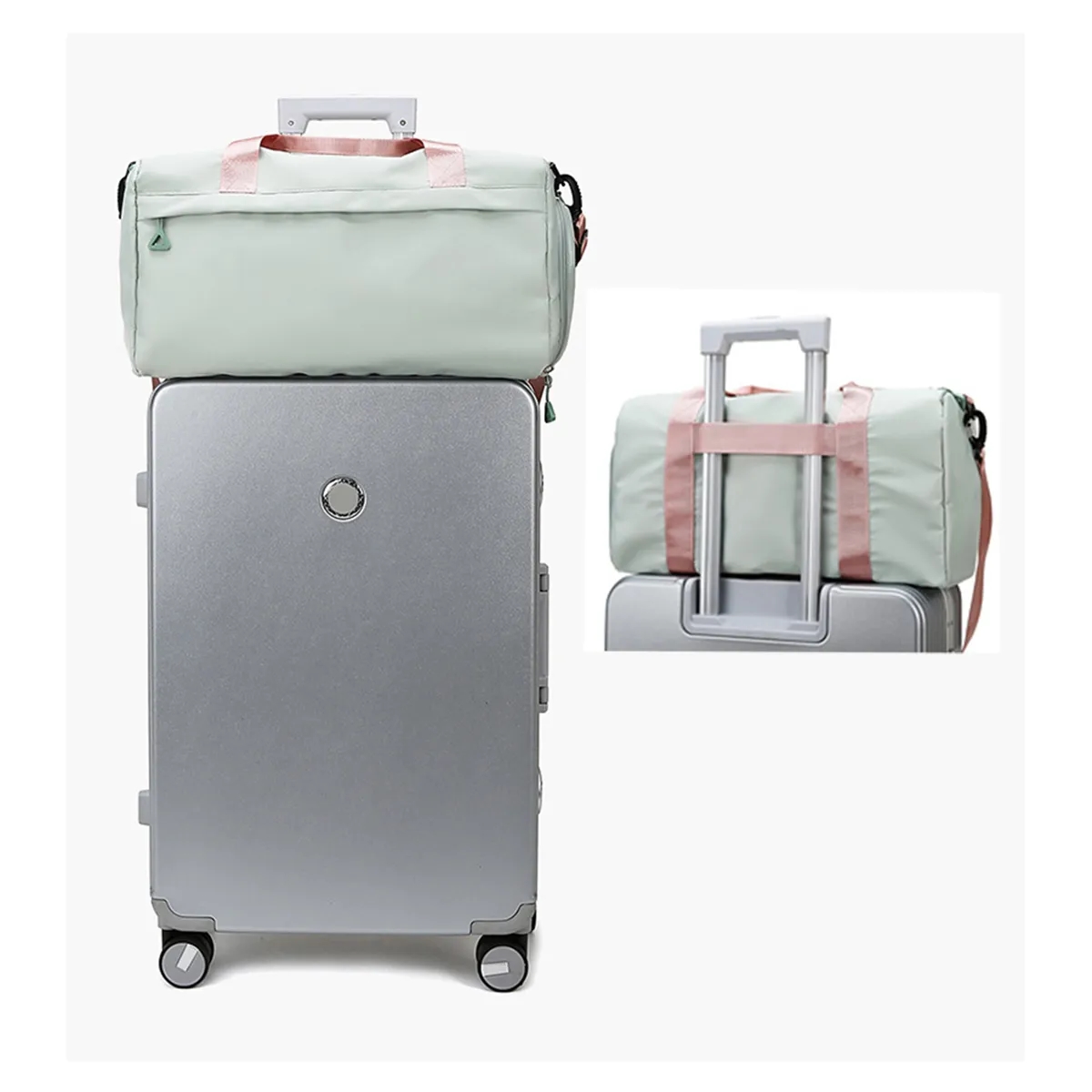 Water Proof Sport Gym Travel Bag With Shoe Compartment 2