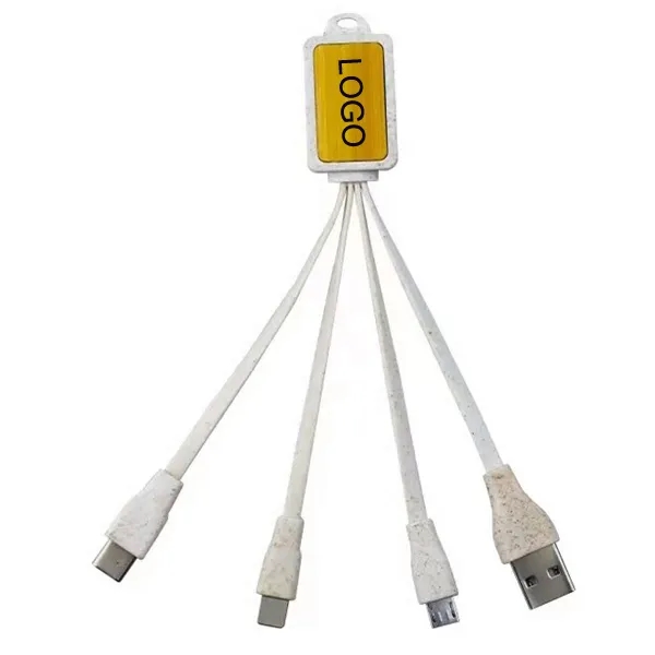 Eco Bamboo Charging Cable 3