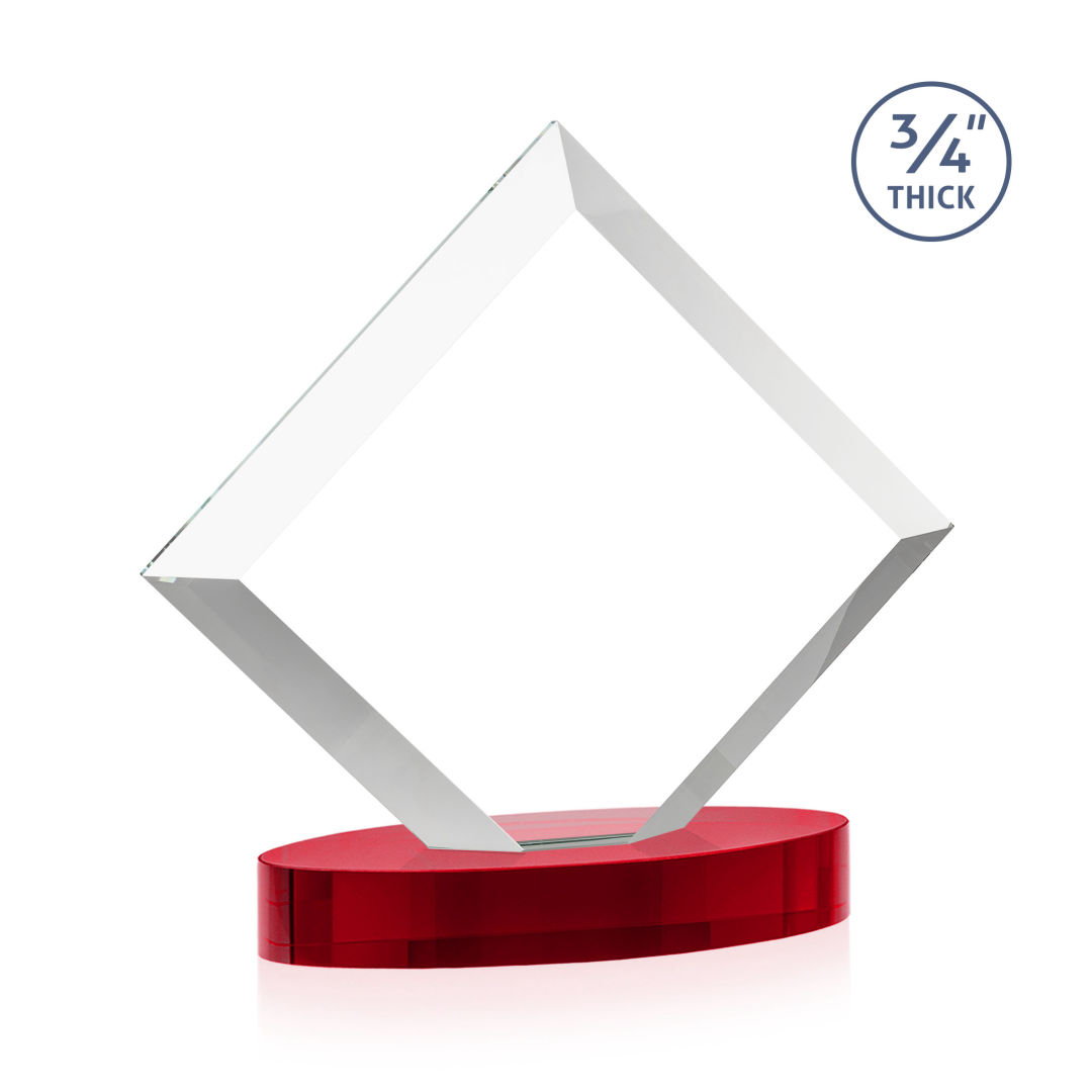 Belaire Award on Alberton Base - Red 8