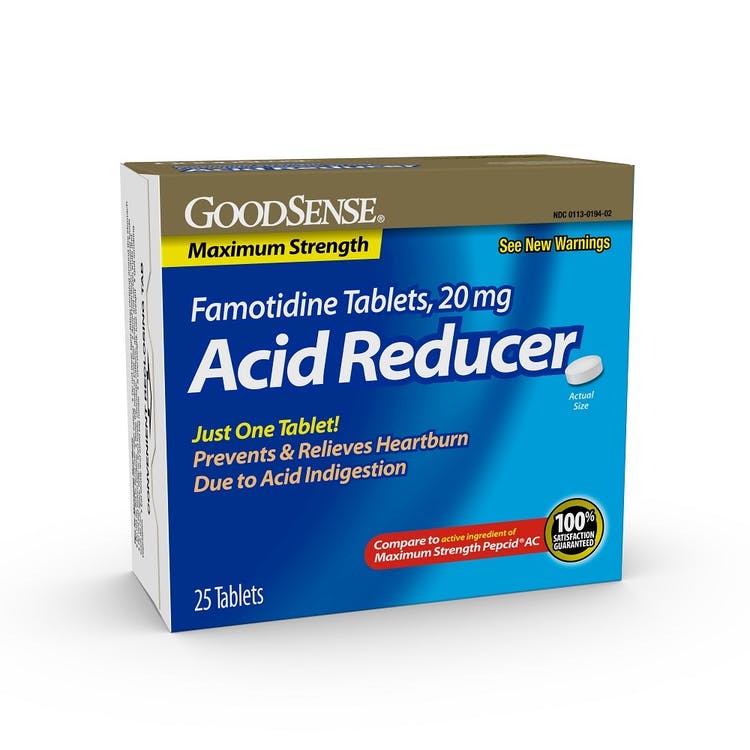 GoodSense Acid Reducer Famotidine - 20 mg 1
