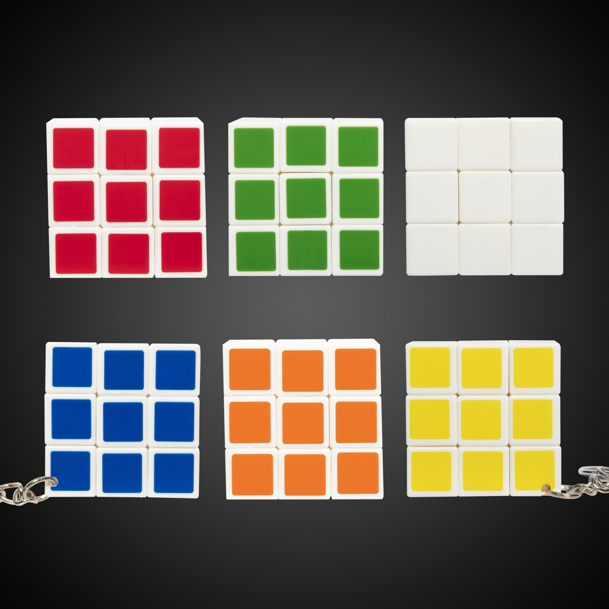Magic Puzzle Cube Keychain 2