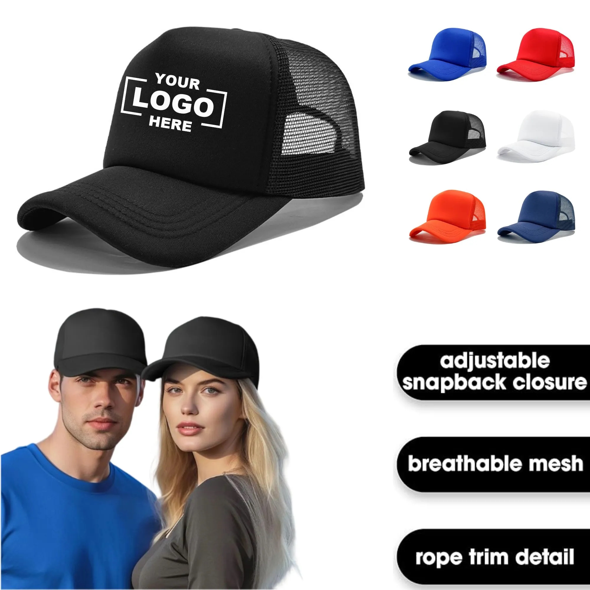 Breathable Sunscreen Sponge Mesh Cap