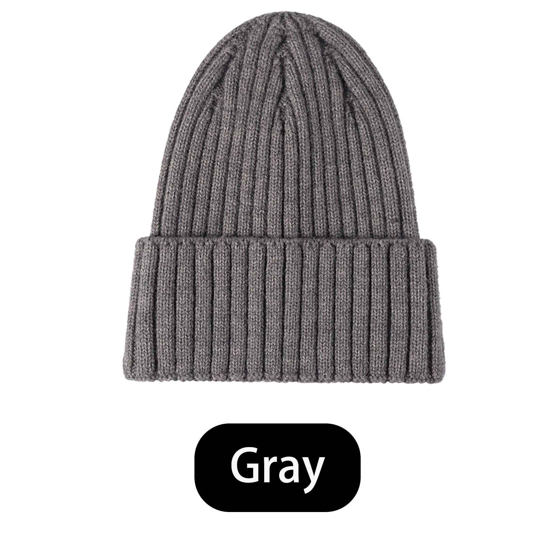 Thick Knit Fashion Skull Cap 5