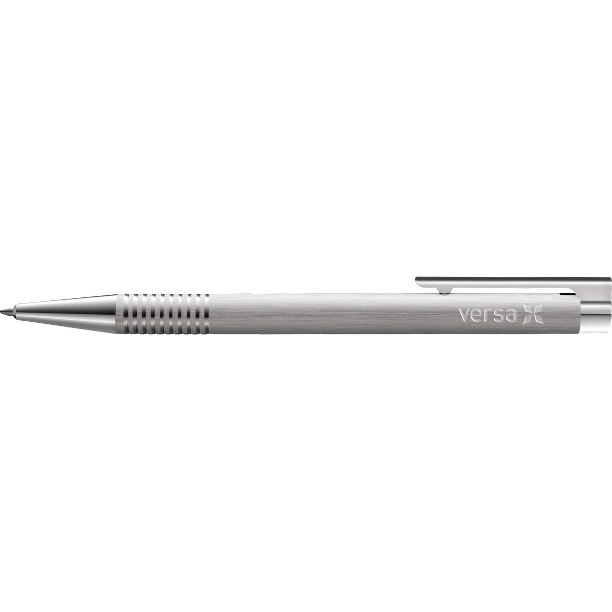 LAMY Logo Brushed Stainless Steel Ballpoint Pen 3