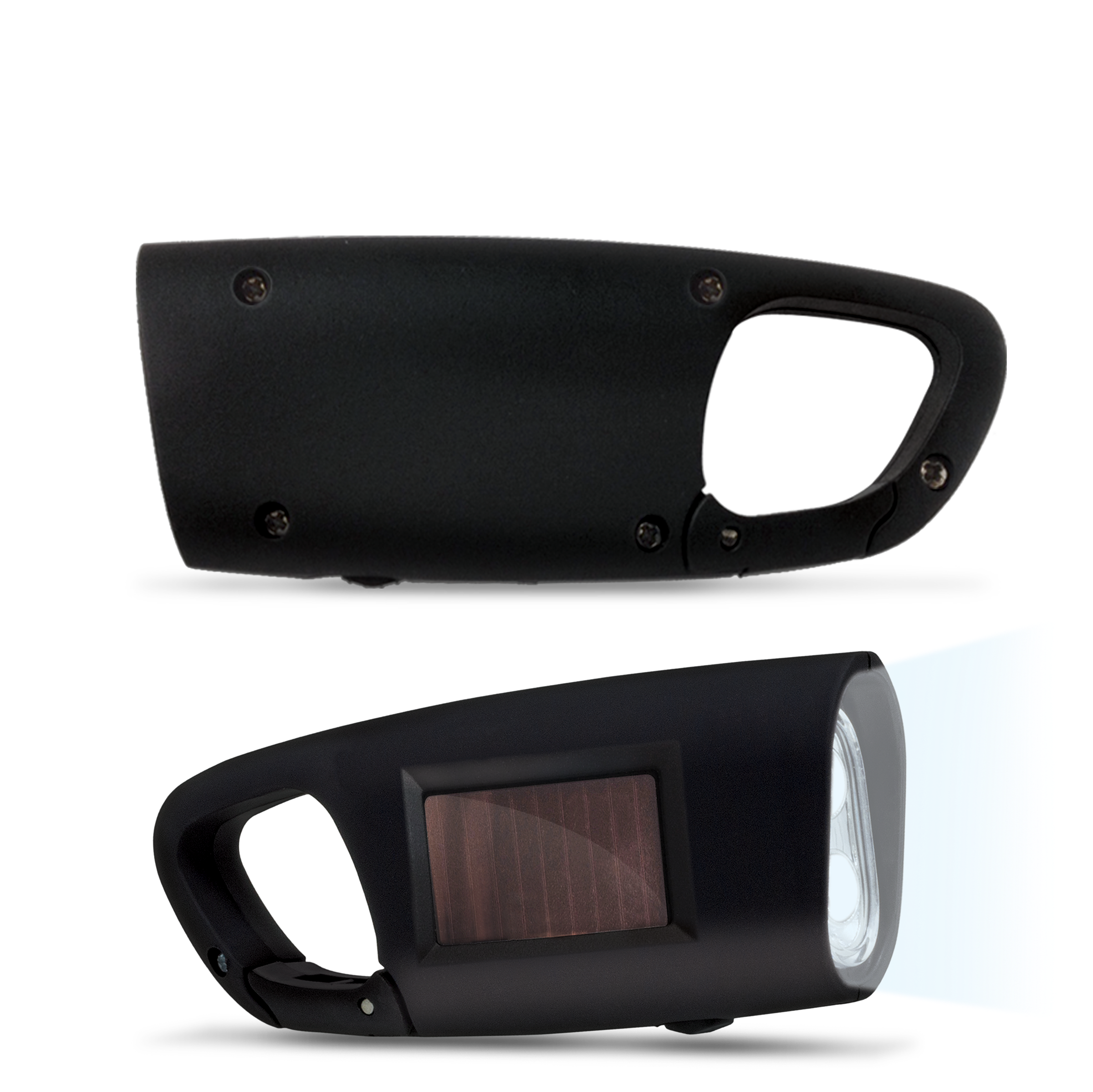Solar Carabiner Clip Light
